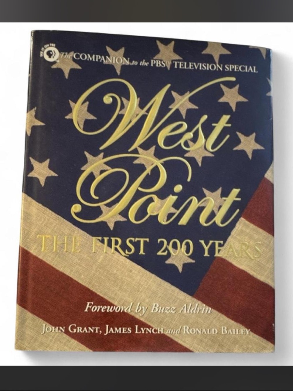 West Point: The First 200 Years Hardcover Book - Blue, Red, Gold